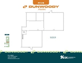 1 Dunwoody Park, Atlanta, GA à louer Plan de site- Image 1 de 1