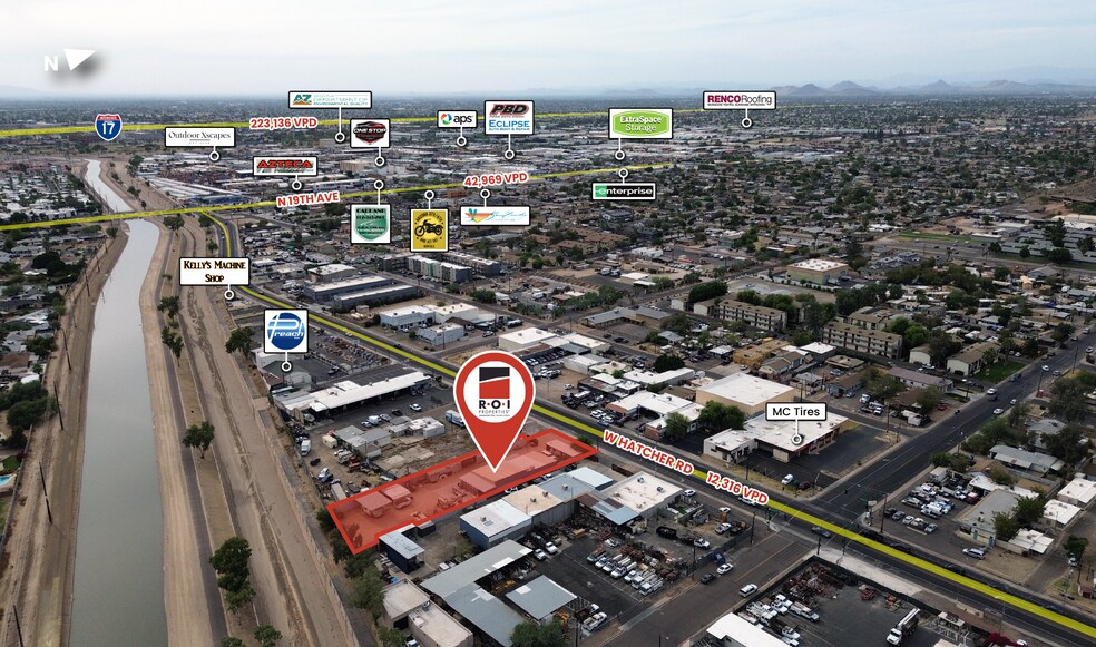 1525 Hatcher Road, Phoenix, AZ à vendre - Photo du bâtiment - Image 2 de 15