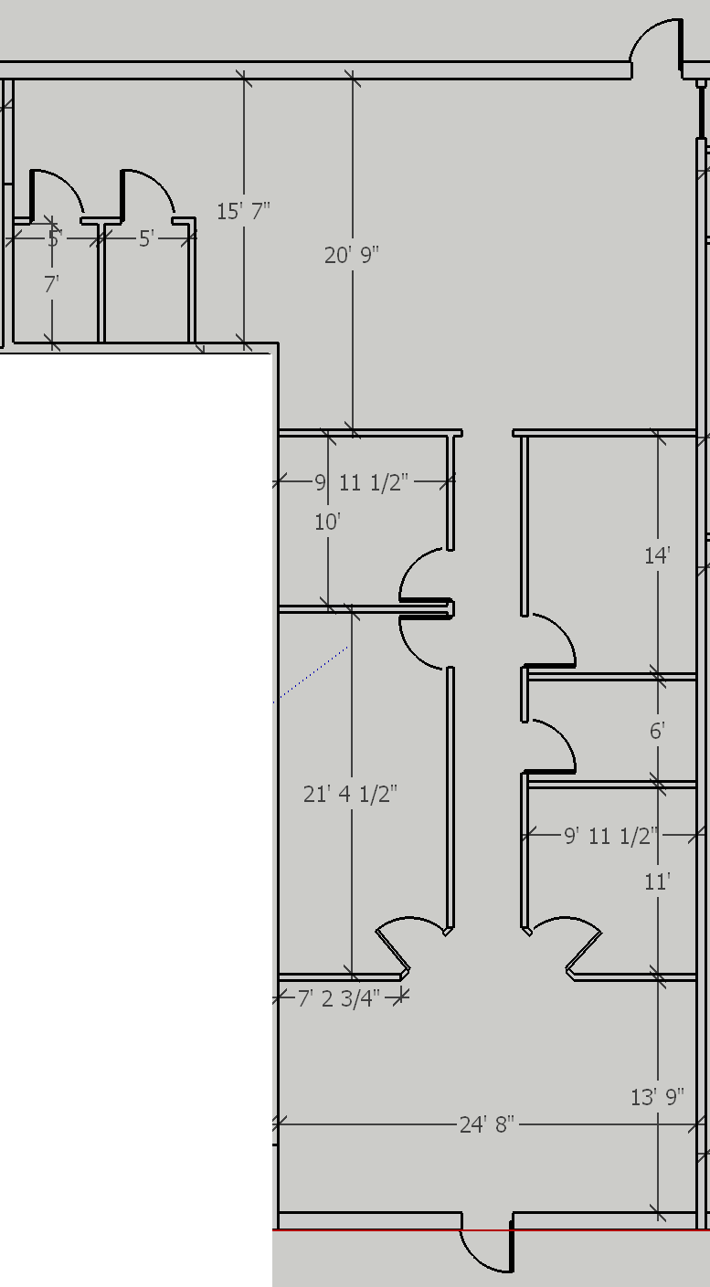 215 E Arlington Blvd, Greenville, NC à louer Plan d  tage- Image 1 de 1