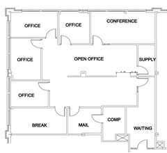 450-480 E Roosevelt Rd, West Chicago, IL à louer Plan d’étage- Image 1 de 1