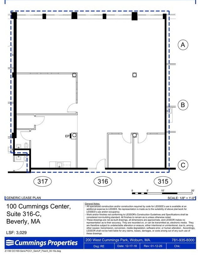 100 Cummings Ctr, Beverly, MA à louer Photo intérieure- Image 1 de 1