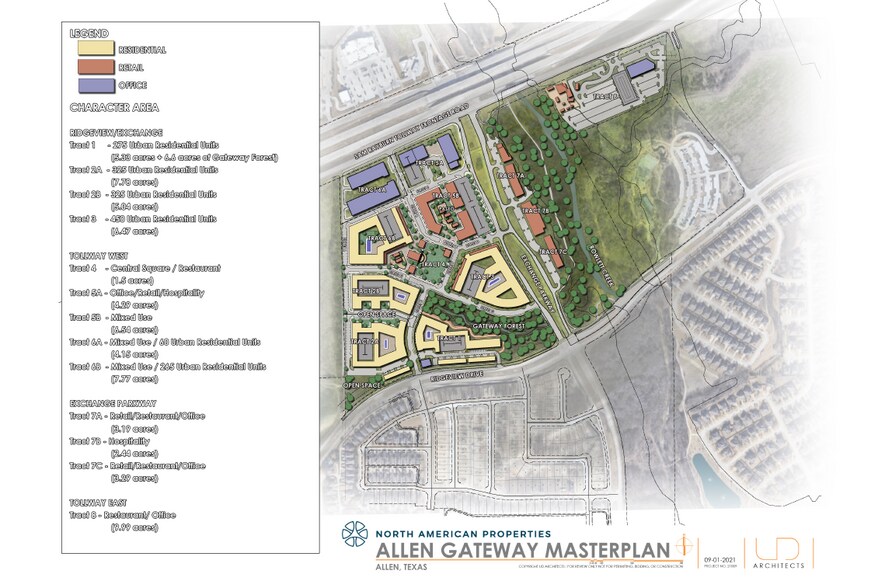 Sam Rayburn Tollway (SH-121) & Exchange Parkway, Allen, TX à vendre - Autre - Image 3 de 8
