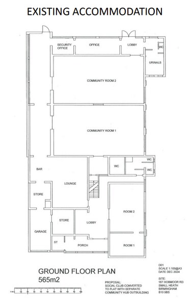 161 Hob Moor Rd, Birmingham for sale - Floor Plan - Image 3 of 5