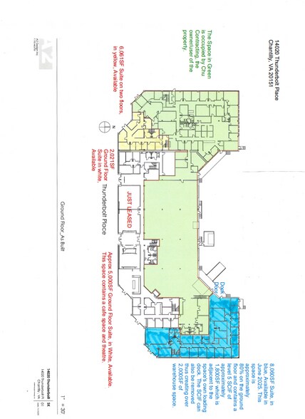 14020 Thunderbolt Pl, Chantilly, VA à louer - Plan d’étage - Image 3 de 7
