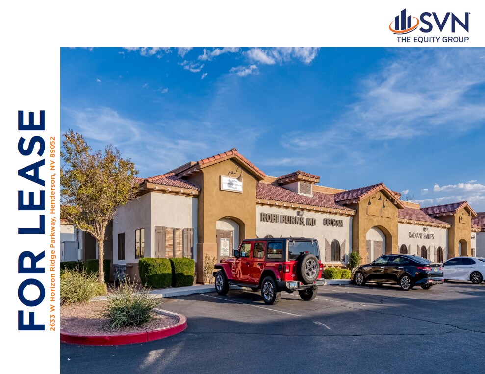 2633 W Horizon Ridge Pky, Henderson, NV à vendre Photo du bâtiment- Image 1 de 1