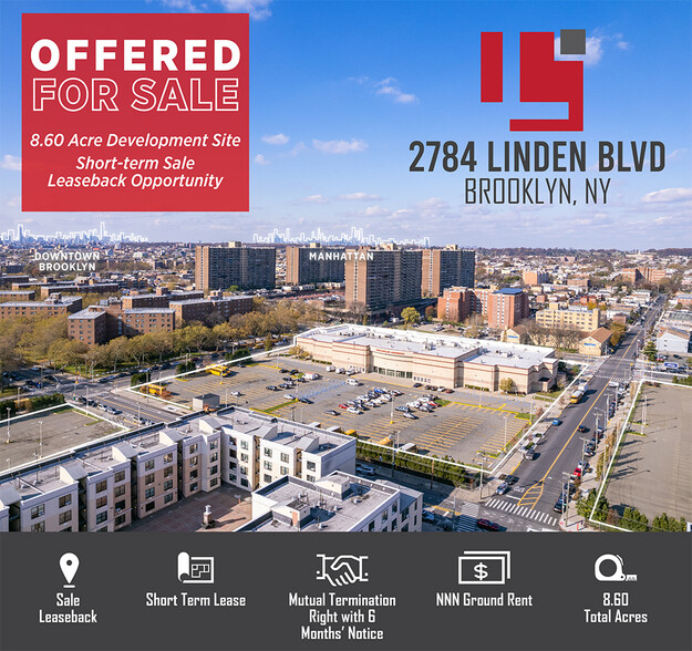 2784 Linden Blvd, Brooklyn, NY for sale - Building Photo - Image 1 of 1