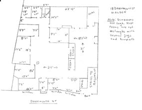18 Dartmouth St, Malden, MA for lease Floor Plan- Image 1 of 1