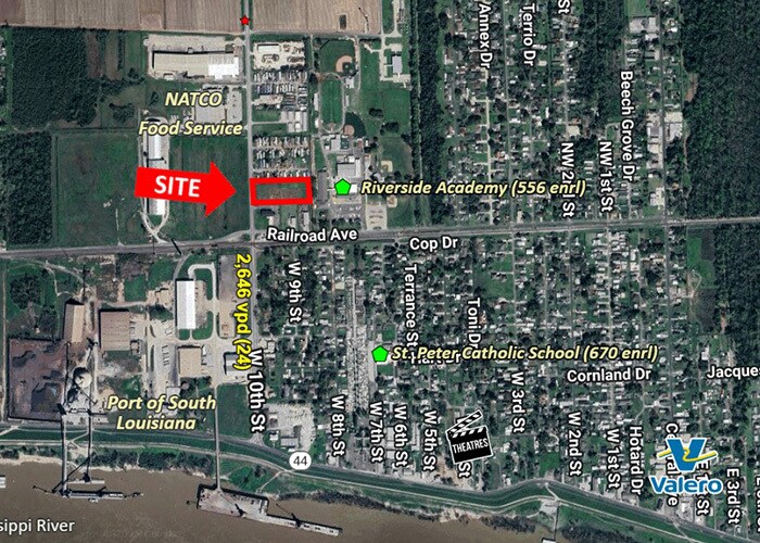 Lot C 10th Street w, Reserve, LA for sale Primary Photo- Image 1 of 2