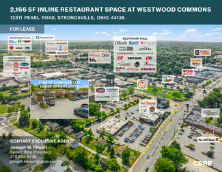 Plus de détails pour 13309-13359 Pearl Rd, Strongsville, OH - Vente au détail à louer