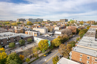 5140 Rue Saint-Hubert, Montréal, QC - Aérien  Vue de la carte