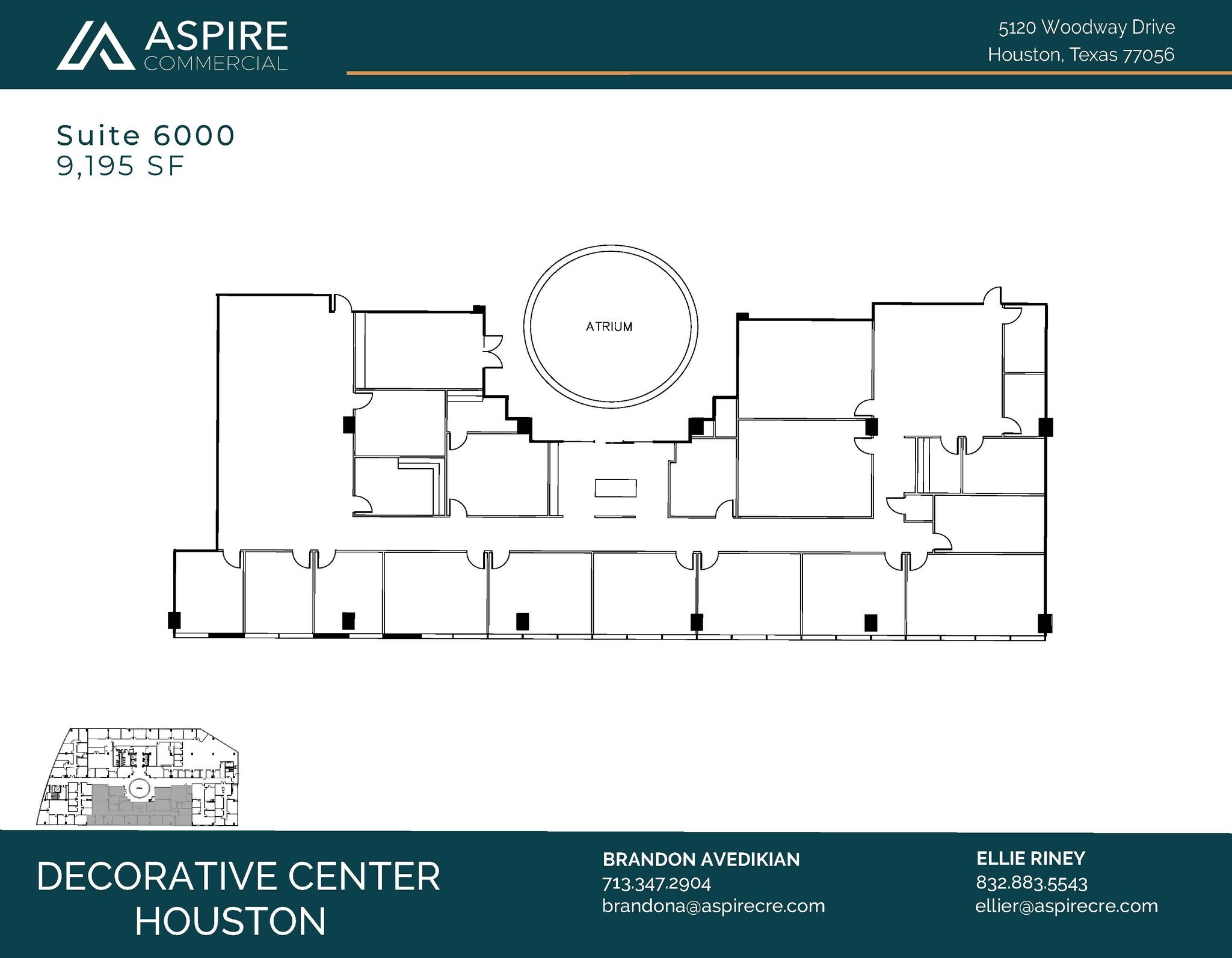 5120 Woodway Dr, Houston, TX for lease Floor Plan- Image 1 of 1