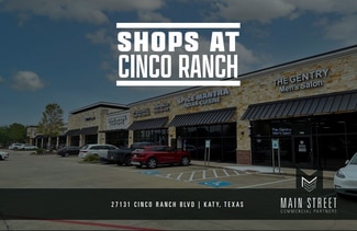 Plus de détails pour 27131 Cinco Ranch Blvd, Katy, TX - Commerce de détail à louer
