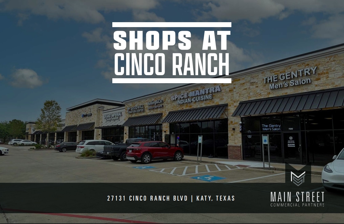 27131 Cinco Ranch Blvd, Katy, TX for lease Primary Photo- Image 1 of 4