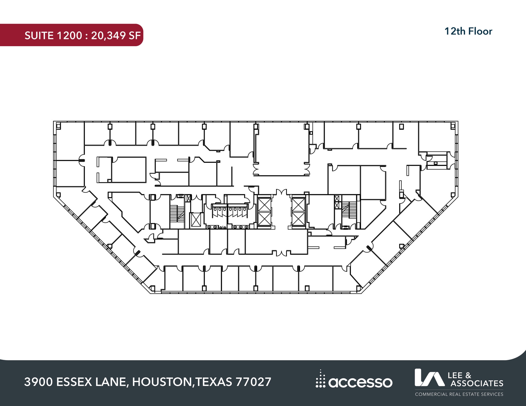 3900 Essex Ln, Houston, TX for lease Floor Plan- Image 1 of 1