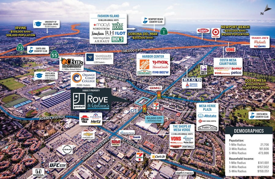 2666 Harbor Blvd, Costa Mesa, CA à vendre - Photo du bâtiment - Image 3 de 4