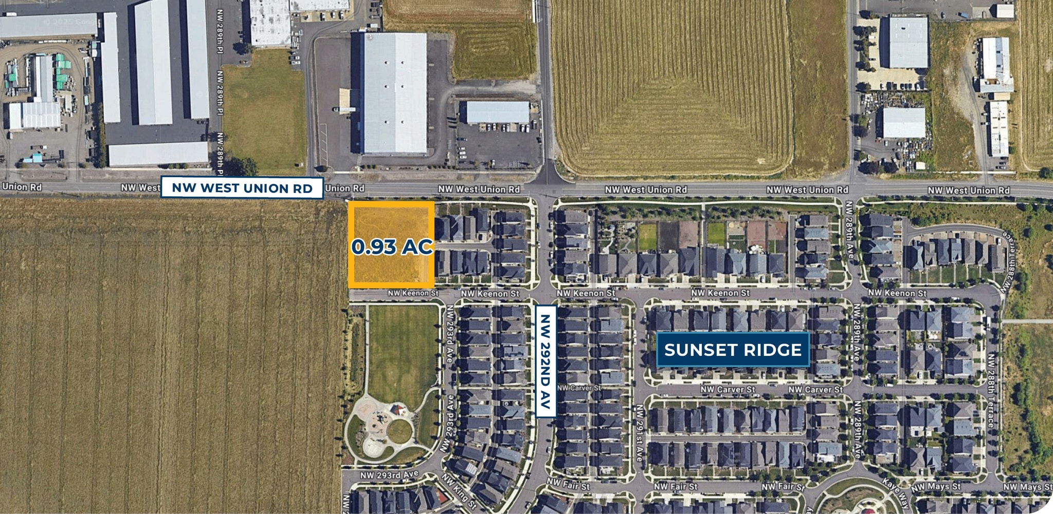 NW West Union, North Plains, OR for sale Aerial- Image 1 of 4