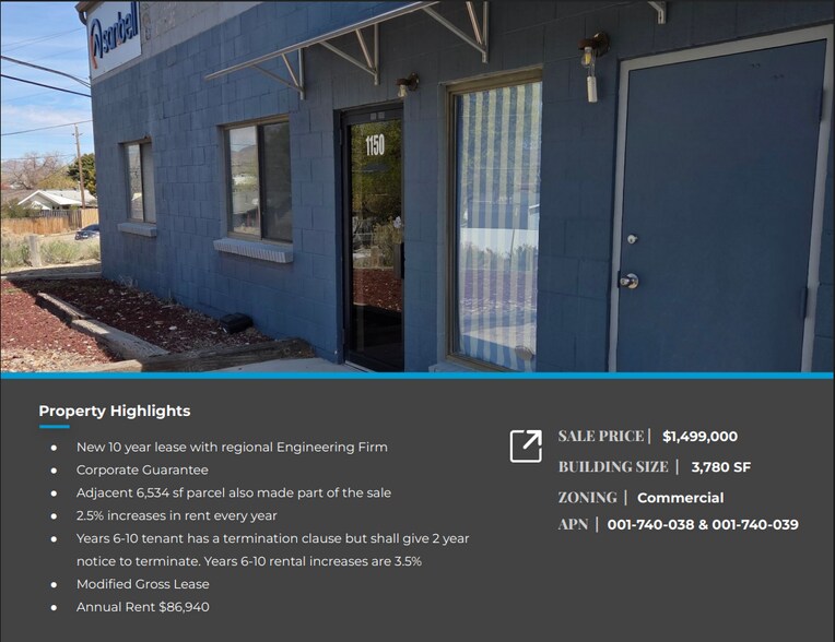 1150 Lamoille Hwy, Elko, NV à vendre - Photo du bâtiment - Image 2 de 8