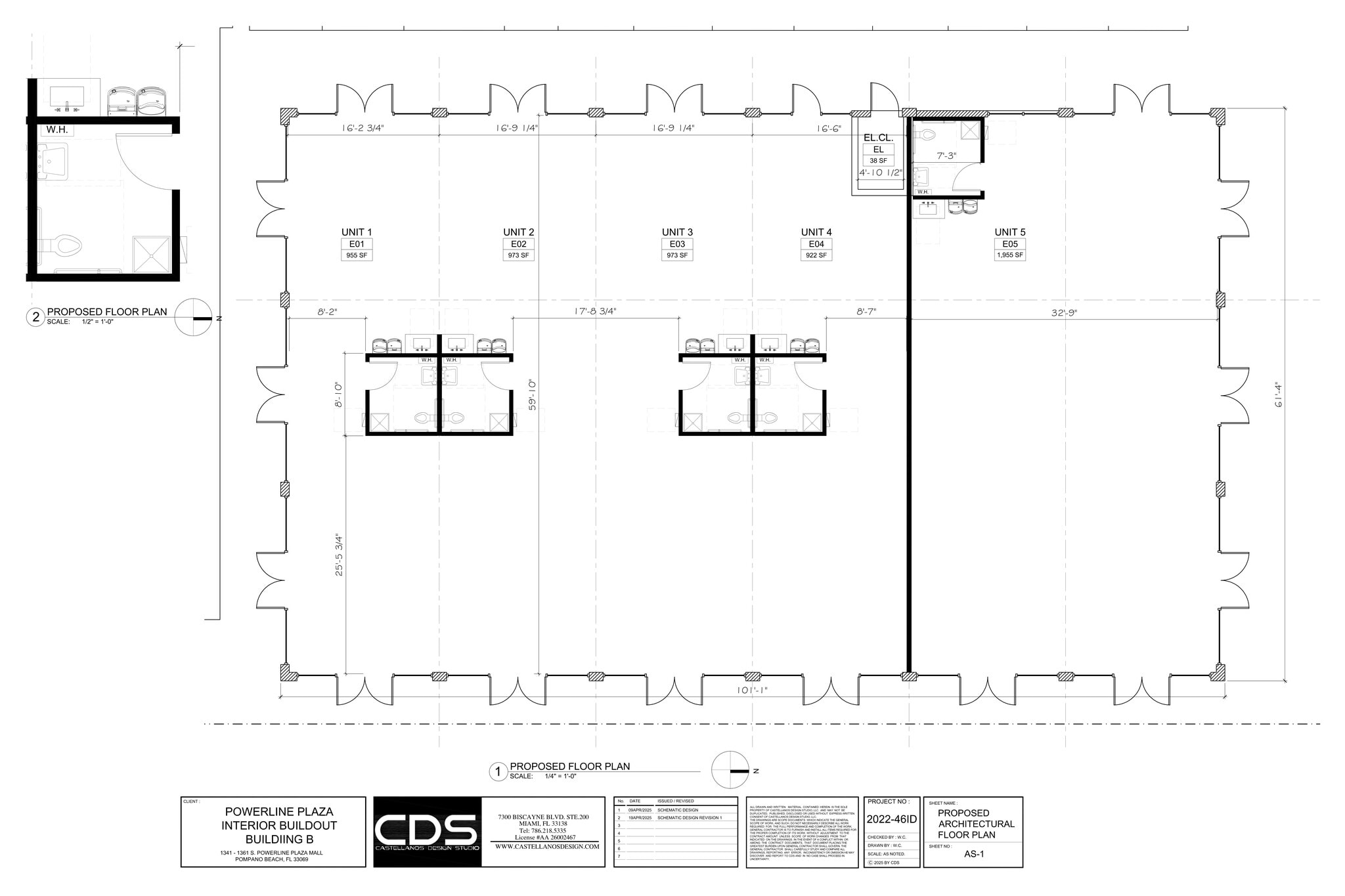 1301-1325 S Powerline Rd, Pompano Beach, FL for lease Site Plan- Image 1 of 1