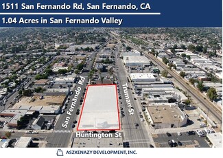 Plus de détails pour 1511 San Fernando Rd, San Fernando, CA - Terrain à louer