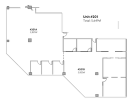 221 W Esplanade, North Vancouver, BC for lease Floor Plan- Image 1 of 1