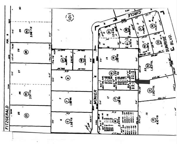 3306 Monier Cir, Rancho Cordova, CA for lease - Plat Map - Image 3 of 10