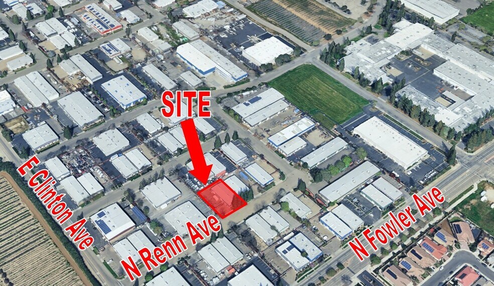 2545 N Renn Ave, Fresno, CA for lease - Building Photo - Image 1 of 7