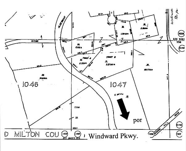 6120 Windward Pky, Alpharetta, GA à louer - Plan cadastral - Image 2 de 23