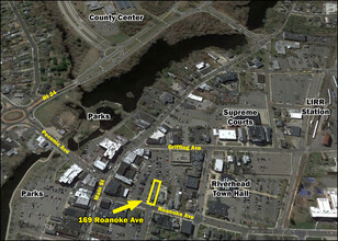 169 Roanoke Ave, Riverhead, NY - aerial  map view