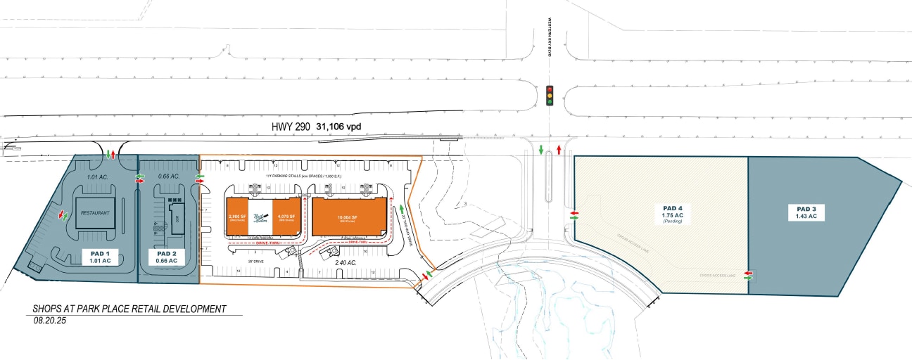SWC and SEC of Western Sky Blvd and Hwy 290, Elgin, TX for lease Primary Photo- Image 1 of 2