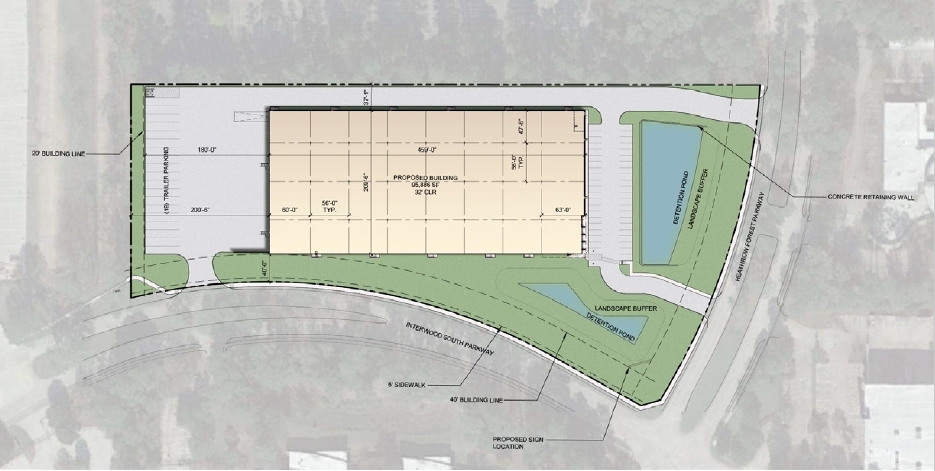 3955 Interwood Pky S, Houston, TX for lease - Site Plan - Image 1 of 2