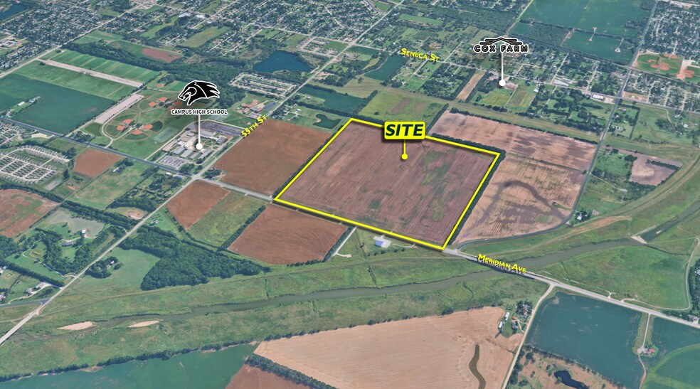 S of SEc 55th & Meridian, Wichita, KS for sale - Primary Photo - Image 1 of 5