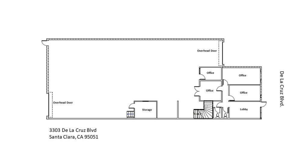 3303-3333 De La Cruz Blvd, Santa Clara, CA à louer - Plan d’étage - Image 3 de 3