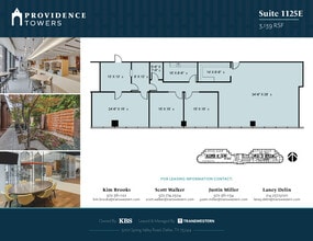 5001 Spring Valley Rd, Dallas, TX à louer Plan d’étage- Image 1 de 1