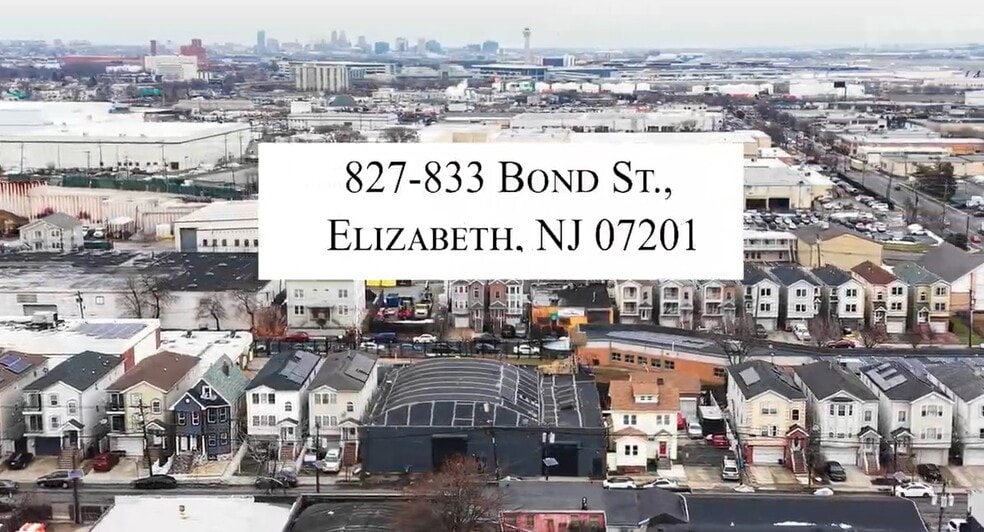 833 Bond St, Elizabeth, NJ à louer - Vidéo sur l’inscription commerciale - Image 2 de 9