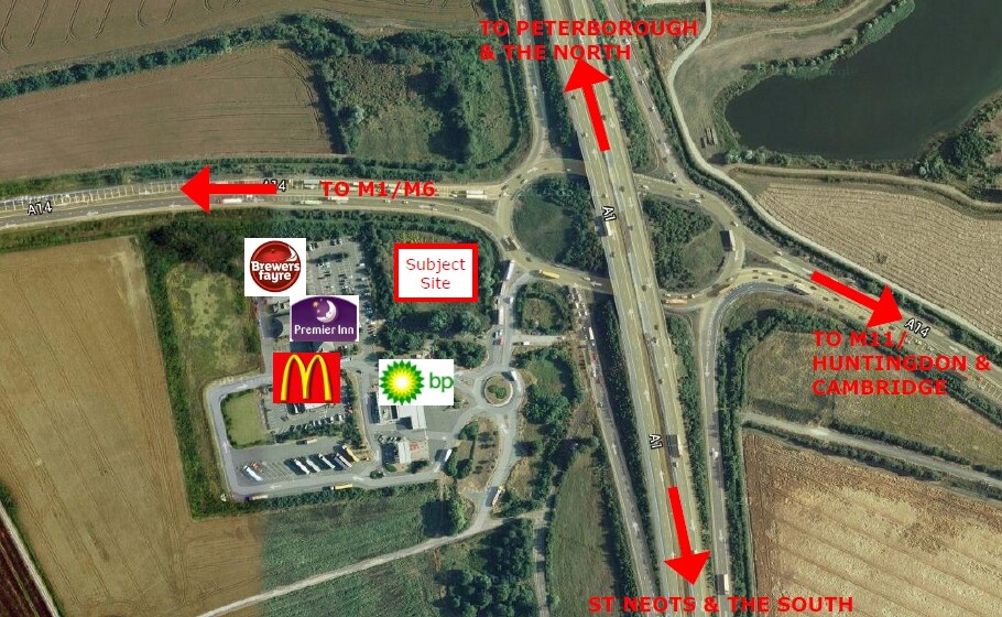 Great North Rd, Brampton à louer - Aérien - Image 2 de 4