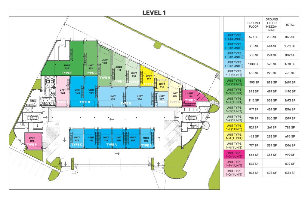 7022 Old Katy Rd, Houston, TX 77024 - Unit 108 -  - Floor Plan - Image 2 of 7