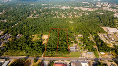 500 Gilmer Rd, Longview, TX - AERIAL  map view - Image1