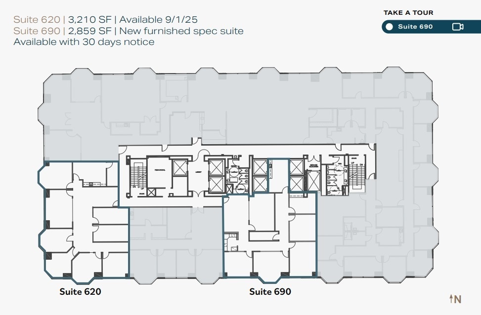 550 W C St, San Diego, CA for lease Floor Plan- Image 1 of 1