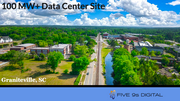 100+ MW Data Center Development Site - Centre de données