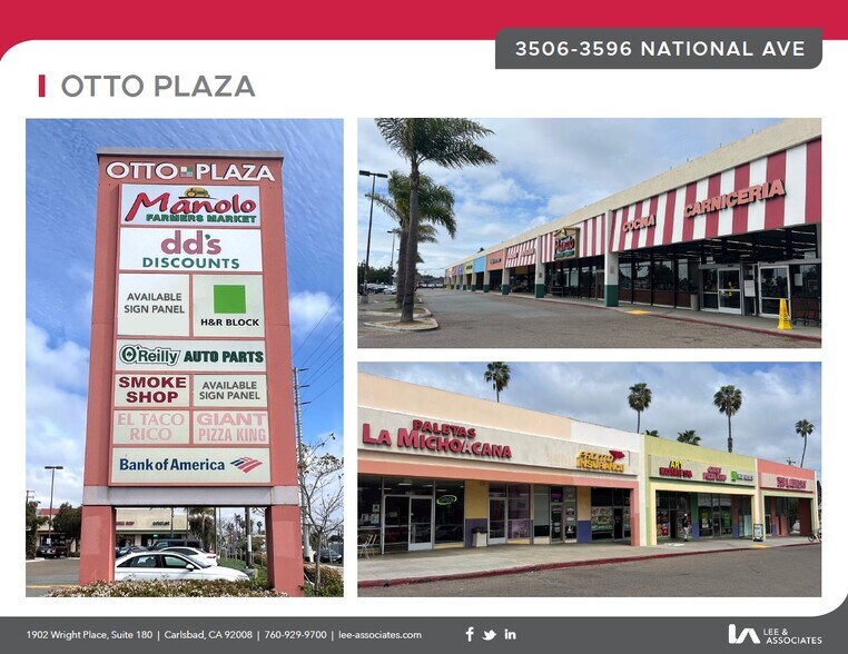 3506 National Ave, San Diego, CA à louer - Photo du bâtiment - Image 3 de 6