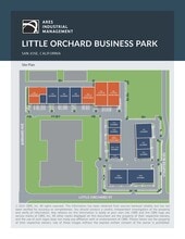 1712-1792 Little Orchard St, San Jose, CA à louer Plan de site- Image 2 de 3