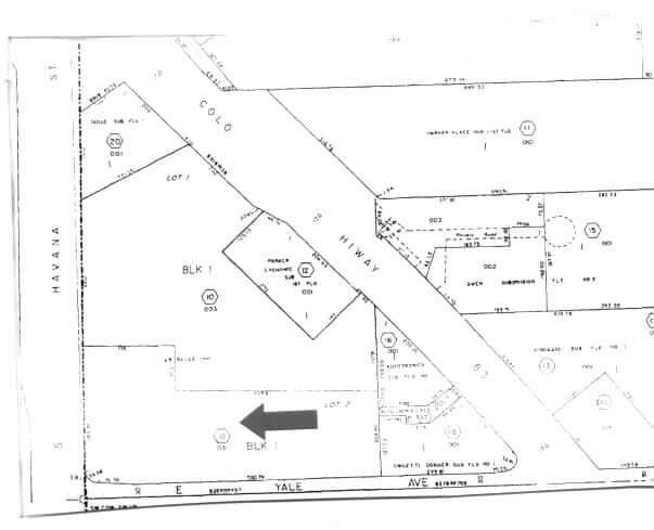 2680 S Havana St, Aurora, CO for lease - Plat Map - Image 3 of 5