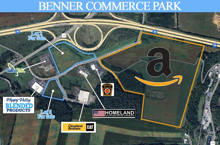 PennTech Dr Lot 2, Bellefonte, PA for sale - Site Plan - Image 2 of 6