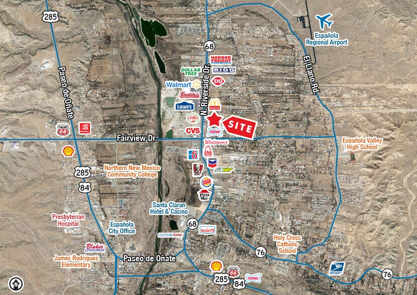 1321 N Riverside Dr, Espanola, NM à louer - Photo du bâtiment - Image 2 de 3