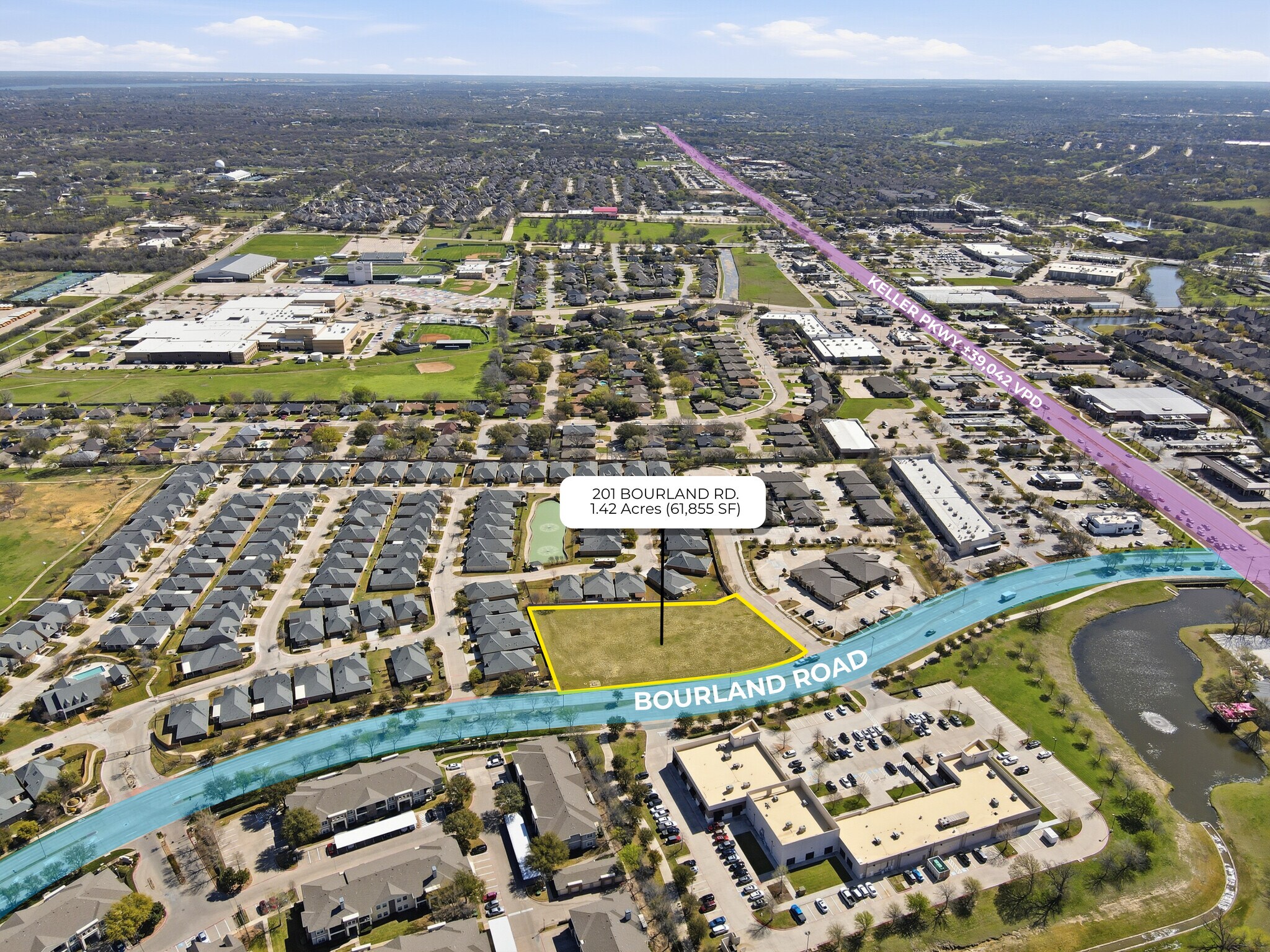 201 Bourland Rd, Keller, TX à vendre Photo principale- Image 1 de 6