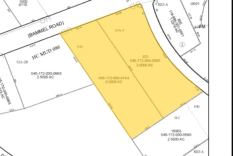 921 Cypress Creek Pky, Houston, TX for sale - Plat Map - Image 3 of 3