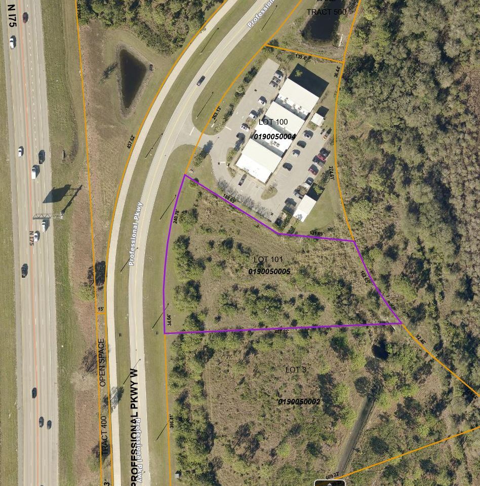 6630 Professional Pky, Lakewood Ranch, FL à vendre Plan de site- Image 1 de 3