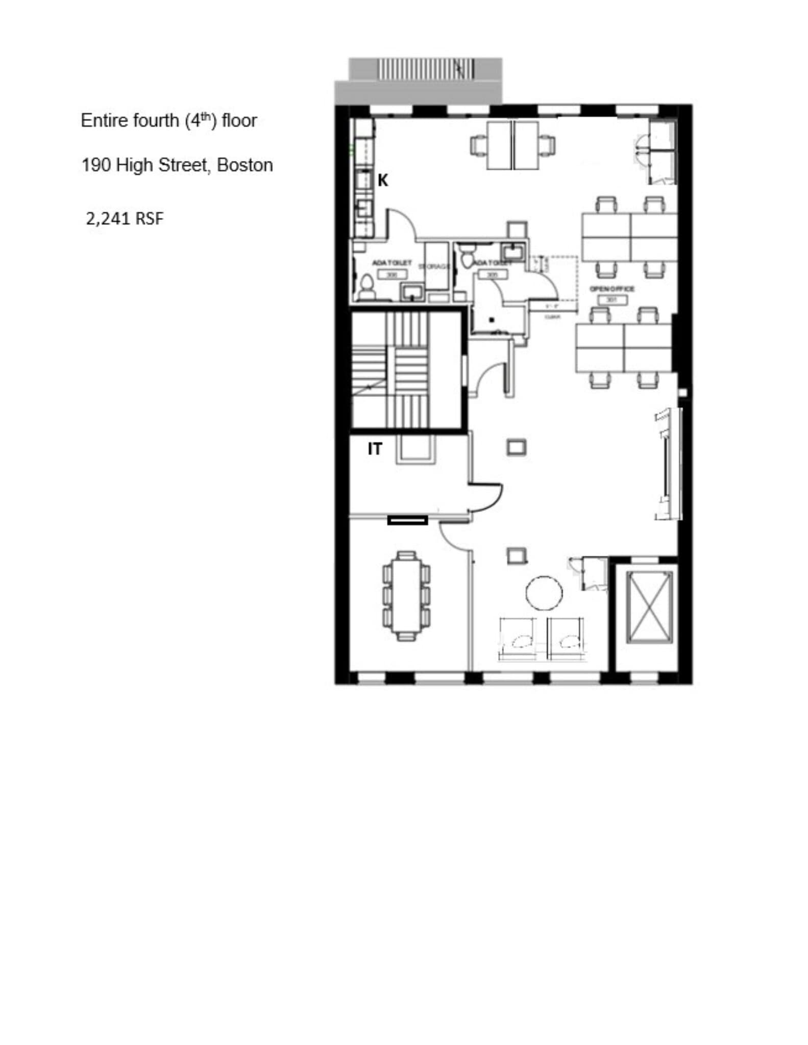 190 High St, Boston, MA à louer Plan de site- Image 1 de 1