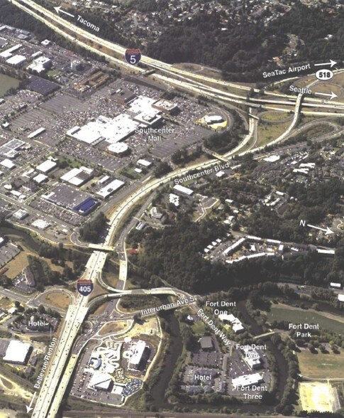 6840-6842 Fort Dent Way, Tukwila, WA à louer - Aérien - Image 2 de 6