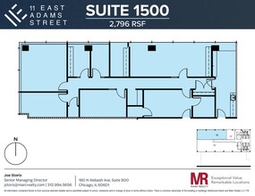 11 E Adams St, Chicago, IL for lease Floor Plan- Image 1 of 1